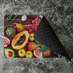 پادری آشپزخانه مدل میوه ها و سبزیجات