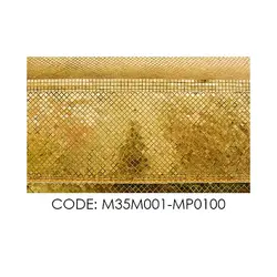 پادری مدرن و کلاسیک مدل پولک های طلایی