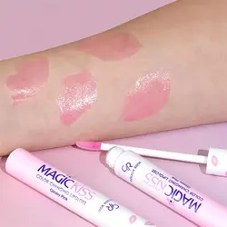 رژ لب مایع حرارتی Magic Kiss گلدن رز حجم 10 میل