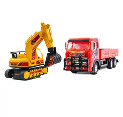ماشین بازی کامیون حمل بیل مکانیکی برند درج