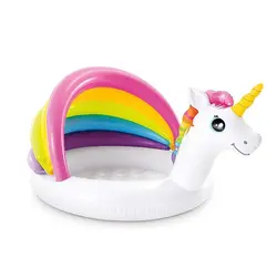 استخر بادی اسب تک شاخ اینتکس (intex) طول 1.27 کد 57113