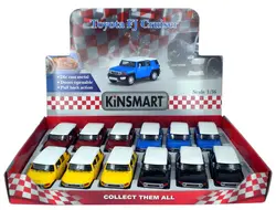 ماکت ماشین فلزی کینزمارت تویوتا fj