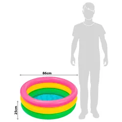 استخر بادی اینتکس (intex) قطر 86 کد 58924
