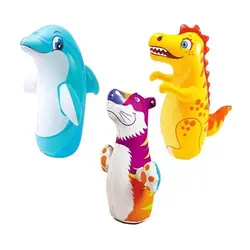 کیسه بوکس طرح حیوانات کف آبی برند (intex) کد 44669