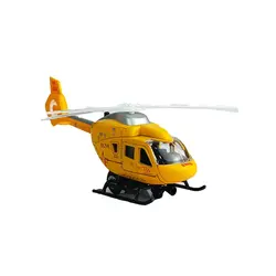 هلیکوپتر فلزی عقب کش چراغدار موزیکال