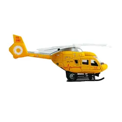 هلیکوپتر فلزی عقب کش چراغدار موزیکال