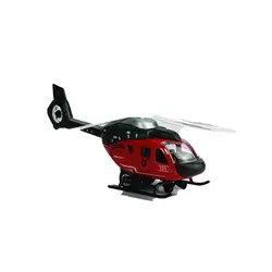 هلیکوپتر فلزی عقب کش چراغدار موزیکال