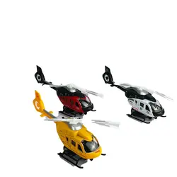 هلیکوپتر فلزی عقب کش چراغدار موزیکال