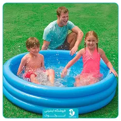 استخر کف ساده اینتکس (intex) قطر:147 کد58426