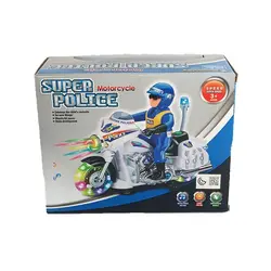 اسباب بازی موتور پلیس جعبه ای موزیکال