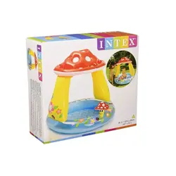 استخر بادی سایبان دار قارچی اینتکس قطر1.42 (intex) کد 57114