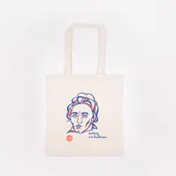 ساک پارچه ای مانیز -طرح مشاهیر_ maniz tote-bag