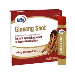 ویال خوراکی جینسینگ شات یوروویتال 6 عدد