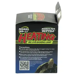 لامپ یووی بی مخصوص حیوانات و خزندگان (تراریوم) 50 وات نوموی پت (NOMOY PET) مدل UVB 3.0% کد ND-11 پایه معمولی (E27)