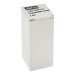 لامپ یخچال و فریزر 120 ولت 40 وات مدل T25X65 پایه E17