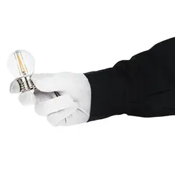 لامپ تخم مرغی فیلامنتی 220 ولت 4 وات نوربیست مدل G45 شیشه شفاف پایه معمولی (E27)