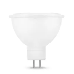 لامپ هالوژن ال ای دی (LED) 12 ولت ۷ وات مصباح کد 12V-24V مدل AC/DC پایه سوزنی (GU5.3)