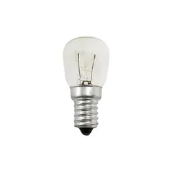 لامپ یخچال و فریزر 220 ولت 15 وات ام وی سی کد MVC/15W پایه شمعی (E14)