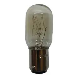 لامپ چرخ خیاطی 220 ولت 20 وات مدل T22 پایه BA15d