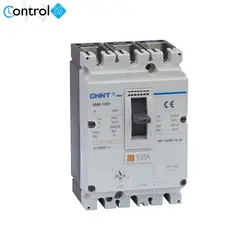 کلید اتومات ۱۶۰ آمپر قابل تنظیم چینت CHINT NM8-250S/3P 160A