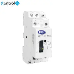 کنتاکتور تک فاز دوپل ۲۵A اتومات/دستی JBH