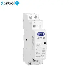 کنتاکتور تک فاز دوپل ۲۵A اتومات JBH 220VAC