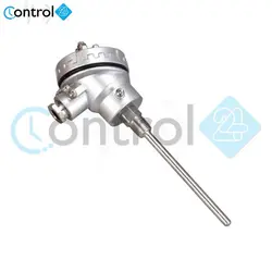 سنسور دما PT100 10CM هددار JUMO طول غلاف ۱۰ سانت