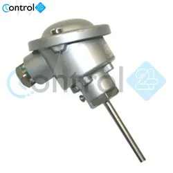 سنسور دما PT100 5CM ترانسمیتردار JUMO طول غلاف ۵ سانت