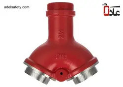 شیر سیامی آتش نشانی دمپردار برند awg همراه با هیدرانت و درپوش سایز 2/5 اینچ برند راد