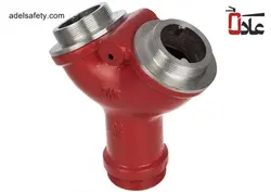 شیر سیامی آتش نشانی دمپردار برند awg همراه با هیدرانت و درپوش سایز 2/5 اینچ برند راد