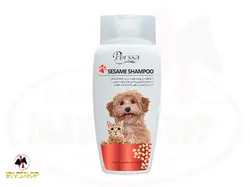 شامپوی کنجد مخصوص حیوانات خانگی برند پرسا حجم 250 میل