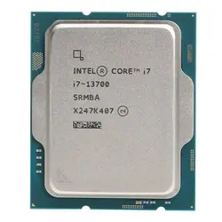 پردازنده CPU اینتل بدون باکس مدل Core i7 13700 Raptor Lake فرکانس 5.2 گیگاهرتز