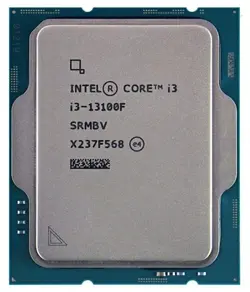 پردازنده CPU اینتل بدون باکس مدل Core i3 13100F Raptor Lake فرکانس 4.5 گیگاهرتز