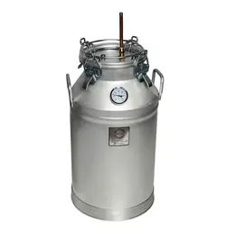دستگاه تقطیر 50 لیتری با کندانسور شیشه ای و پک ویژه