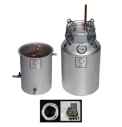 دستگاه تقطیر 22 لیتری با کندانسور آبی