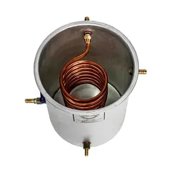 دستگاه تقطیر 22 لیتری با کندانسور آبی