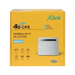 مودم سیم کارتی رومیزی TD-LTE/4G Alink مدل MR991 به همراه سیم کارت و بسته هدیه