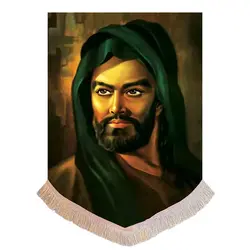 پرچم مخمل تمثال امام حسین (ع)