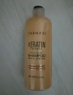 شامپو کراتین تراپی (ترمیم کننده موهای خشک و آسیب دیده) فارماسی حجم360میل