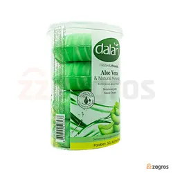 صابون دالان سری Fresh & Minerals حاوی عصاره آلوئه ورا و مواد معدنی طبیعی بسته 4 عددی