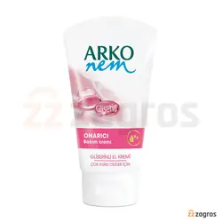 کرم مرطوب کننده و ترمیم کننده دست آرکو نم حاوی عصاره گلیسیرین 75 میل