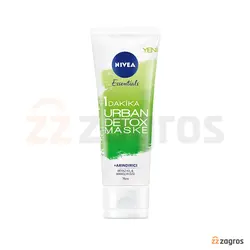 ماسک صورت پاکسازی کننده و سم زدای نیوآ حاوی خاک رس سفید 75 میل