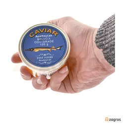 خاویار طلایی بلوگا Beluga وزن 100 گرم