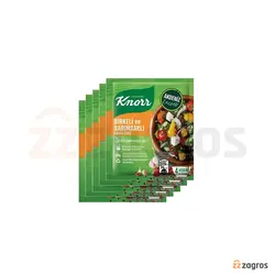 چاشنی سالاد کنور با طعم سیر و سرکه بسته 5 عددی