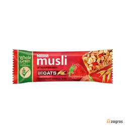 گرانولا بار توت فرنگی نستله حاوی جو دو سر وزن 35 گرم