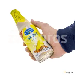 شیر سویا ساده لبن سوی 300 میل