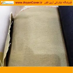 پارچه برزنت 3لا 6لا رنگ خاکی عرض 2 متر درجه یک