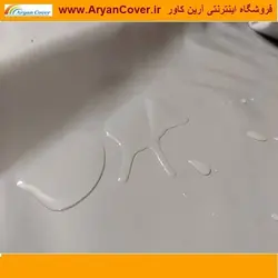 پارچه برزنت کانتینری یک رو ضد آب رنگ طوسی عرض 2 متر درجه یک