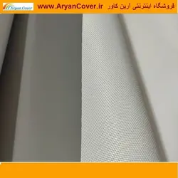 پارچه برزنت کانتینری یک رو ضد آب رنگ طوسی عرض 3 متر درجه یک