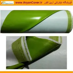 پارچه برزنت ون VAN ضد آب رنگ سبز فسفری عرض 160
